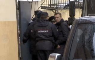 Алексей Навальный в Тверском суде Москвы