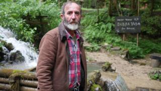 Boro Jankovic at the Zelenkovac Eco Zone