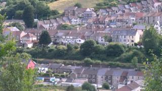 South Wales valleys housing