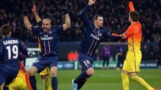 Wata haduwa da PSG ta karbi bakuncin Barcelona a Paris, a gasar Zakarun Turai