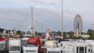Nottingham's Goose Fair at the Forest Recreation Ground