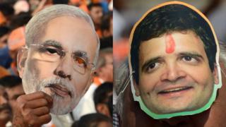 नरेंद्र मोदी, राहुल गांधी
