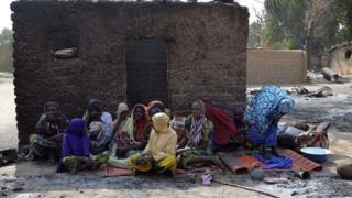 Des réfugiés nigérians qui fuient Boko Haram (illustration)