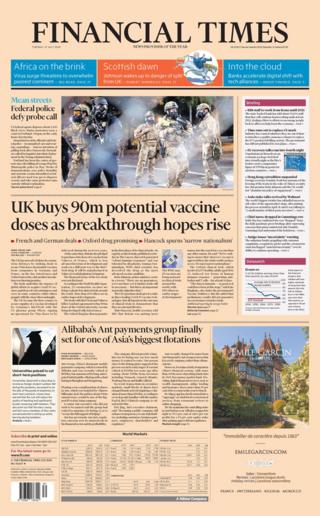 FT 21 July 2020