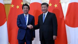 習近平與安倍