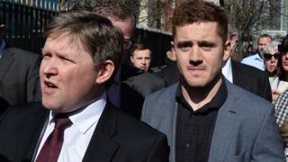 Joe McVeigh and Paddy Jackson
