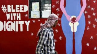 Menstruating women in India