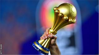 The Africa Cup of Nations trophy