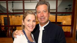 Lisa Faulkner and John Torode