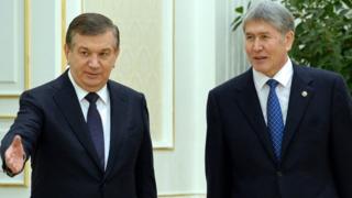 Алмазбек Атамбаев, Шавкат Мирзиёев