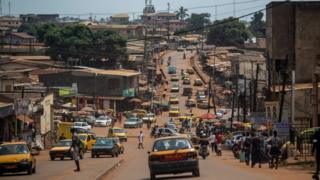 Vue de Yaounde.