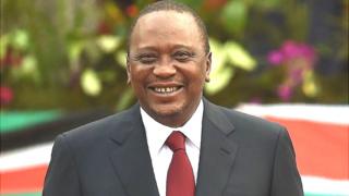 uhuru kenyata won hte repeat election in 2017