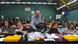 Counting begins in Essex