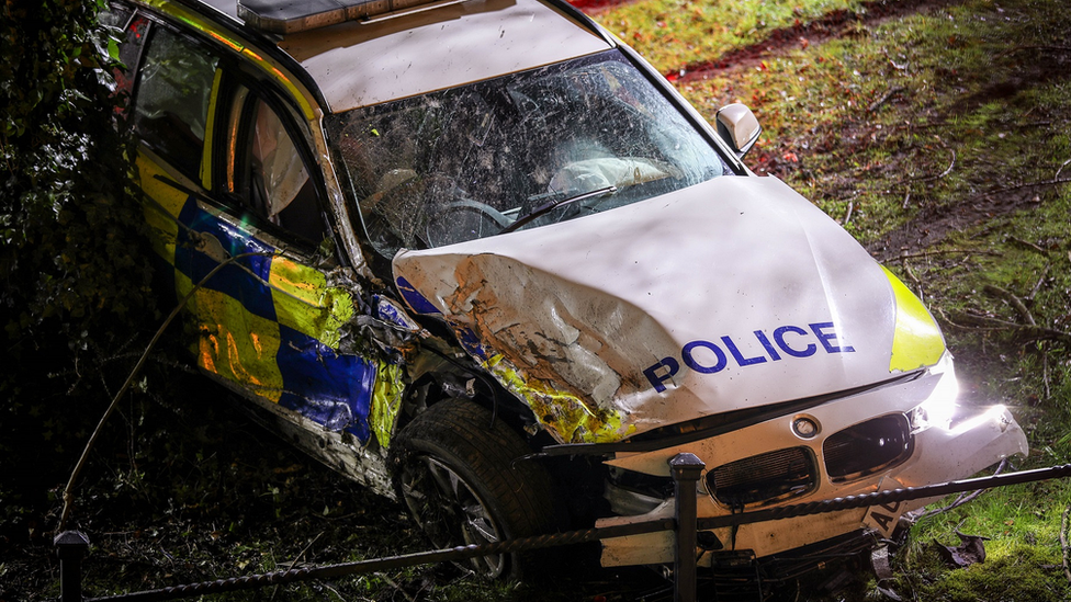 police car