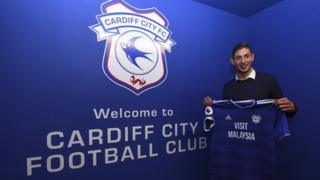 Emiliano Sala was to start training on Tuesday with his new team