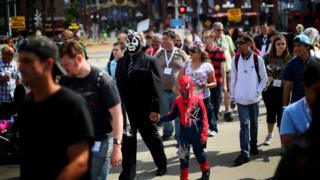 Comic book success: The rise of the Comic-Con festival - BBC News