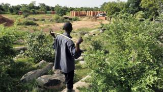 Un site de construction non loin de Ouagadougou - archives