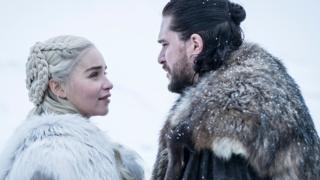 Daenerys y Jon Snow