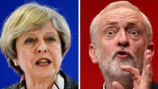 Theresa May və Jeremy Corbyn