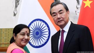 सुषमा स्वराज और वांग यी
