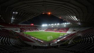 The Stadium of Light in Sunderland