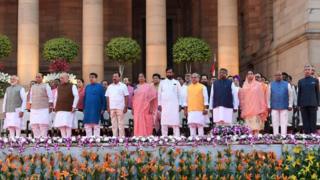 नई सरकार का मंत्रिमंडल