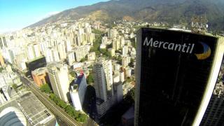 Sede del banco Mercantil en Caracas.