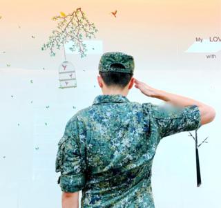 一名出櫃的台灣同志軍人