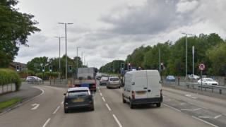 East Lancashire Road at the junction with Newearth Road