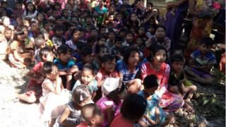 တိုက်ပွဲတွေကြောင့် ထွက်ပြေးတိမ်းရှောင်လာကြသူများ