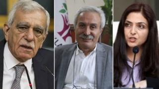 Ahmet Türk, Adnan Selçuk Mızraklı ve Bedia Özgökçe Ertan