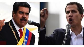 Maduro və Guaidó