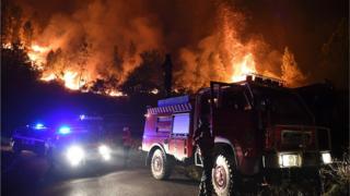 Incêndio em Portugal