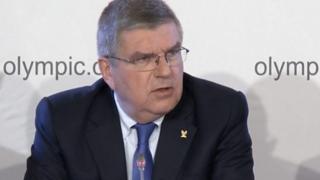 Shugaban IOC Thomas Bach