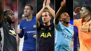 Jugadores de equipos ingleses