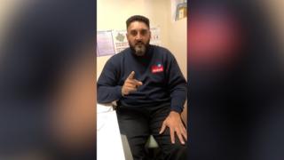 Still from Ajit Atwal's Twitter video