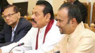 උදයංග වීරතුංග හිටපු ජනාධිපති මහින්ද රාජපක්ෂ සමග