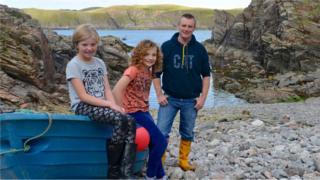 Jamie Magee with Eve Watson and Fearn Hayley