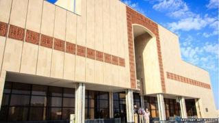 Exterior of the Savitsky Art Museum