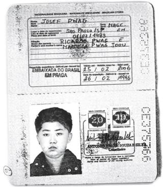 Kim Jong-un adına verilən pasport