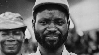 Samora Machel, leader du mouvement indépendantiste mozambicain