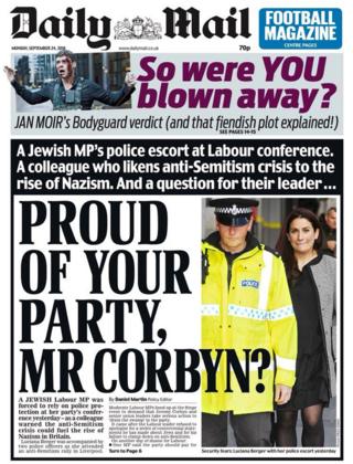 Front Pages Examine Labour Party Conference - BBC News