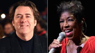 Jonathan Ross and Natalie Cole
