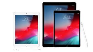 Imágenes de varios modelos de Apple.
