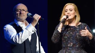 Phil Collins y Adele