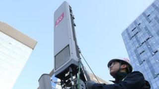 5G equipment in Seoul