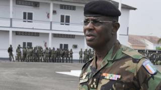 Le général Philippe Mangou, chef d'Etat Major de l'armée ivoirienne sous l'ère Gbagbo