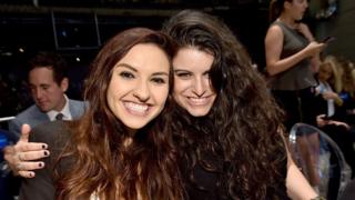 Chrissy Chambers with her girlfriend