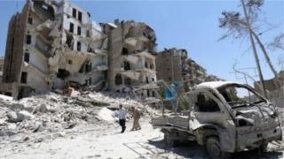 Effaith y rhyfel yn Syria