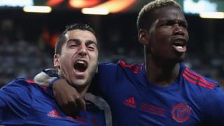 Paul Pogba and Henrikh Mkhitaryan